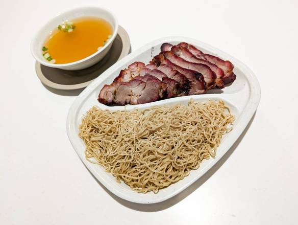 111. BBQ Pork with Noodle 叉燒撈麵